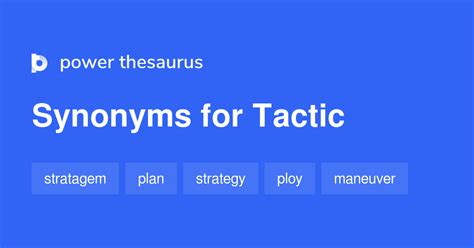 tactics thesaurus|TACTICS Synonyms: 39 Similar Words .